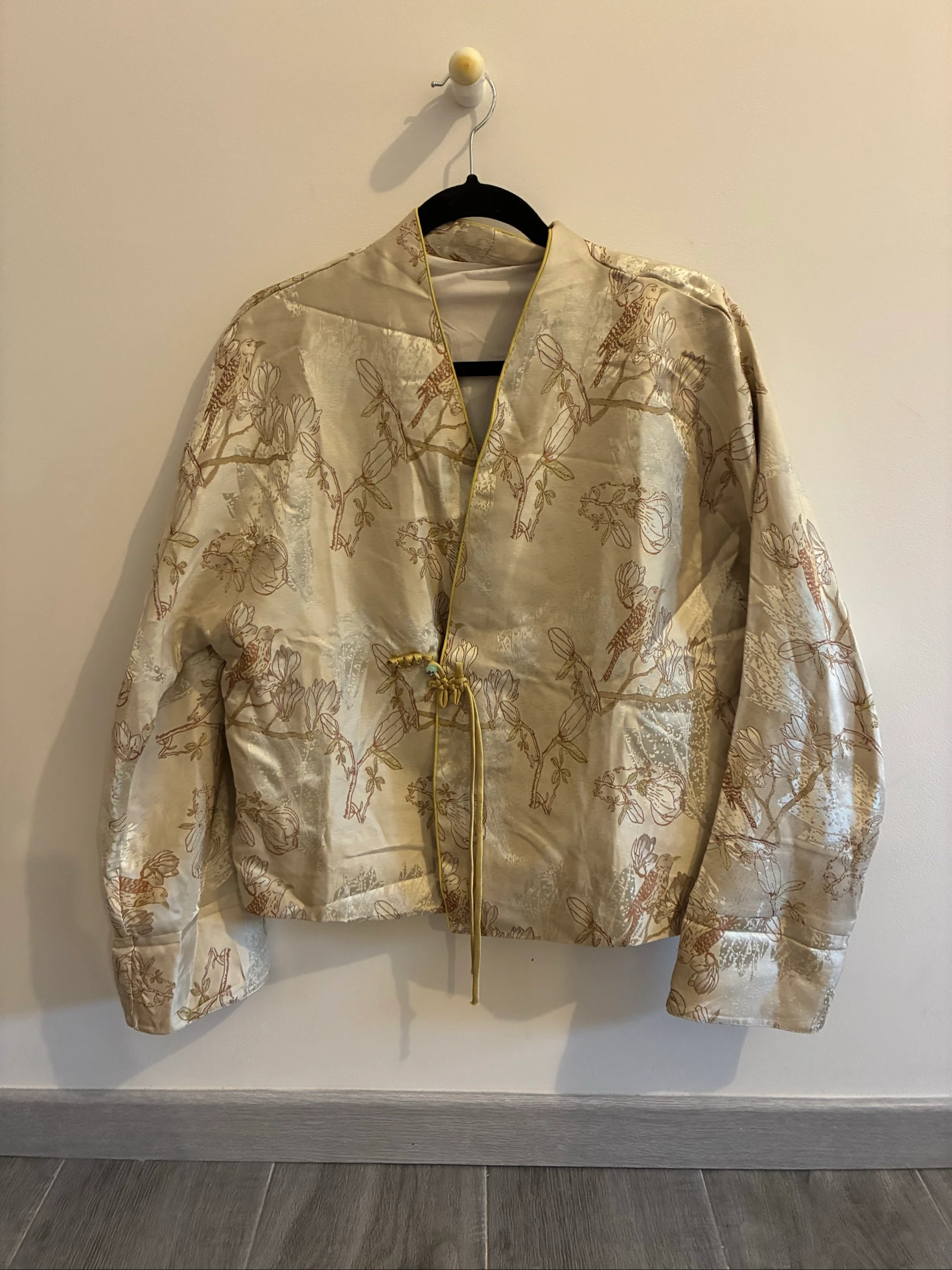 Blouse manche longue broderie 